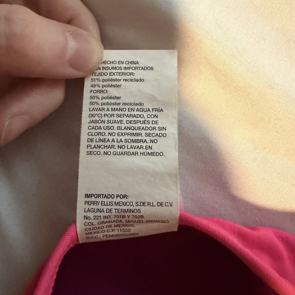 Nike Hydrastrong One Piece Training Swimsuit Pink Women's 12 - Picture 10 of 10